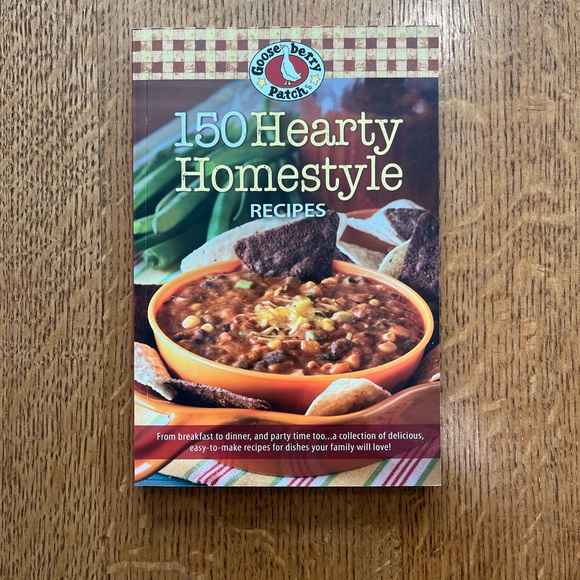 Gooseberry Patch Hearty Homestyle Recipes Cookbook - Picture 1 of 4